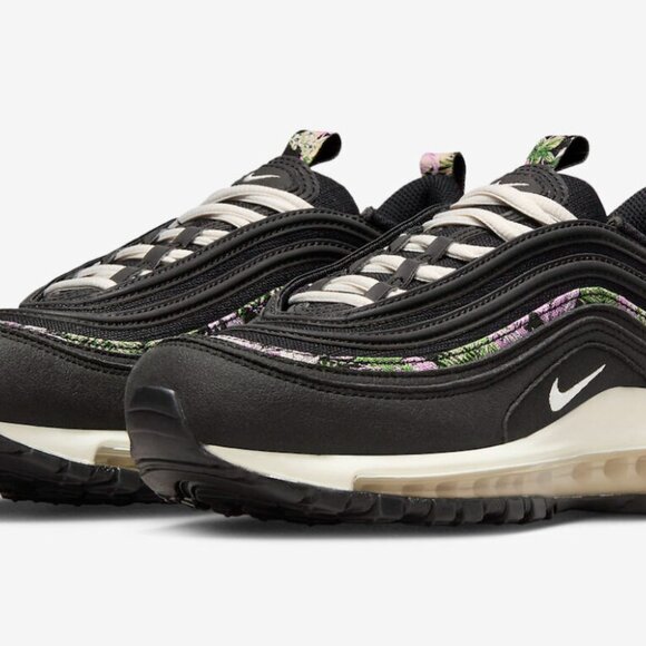 Nike Air Max 97 Next Nature Floral Tapestry Sz 8 Womens - Picture 1 of 11